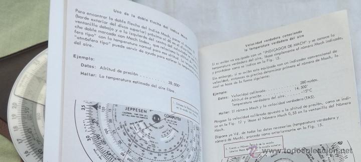 Antig&uuml;edades: JEPPESEN COMPUTER CR-3 REGLA DE CALCULO CIRCULAR - Foto 8