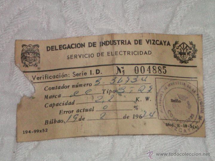 Antig&uuml;edades: ANTIGUO CONTADOR DE IBERDUERO - Foto 2