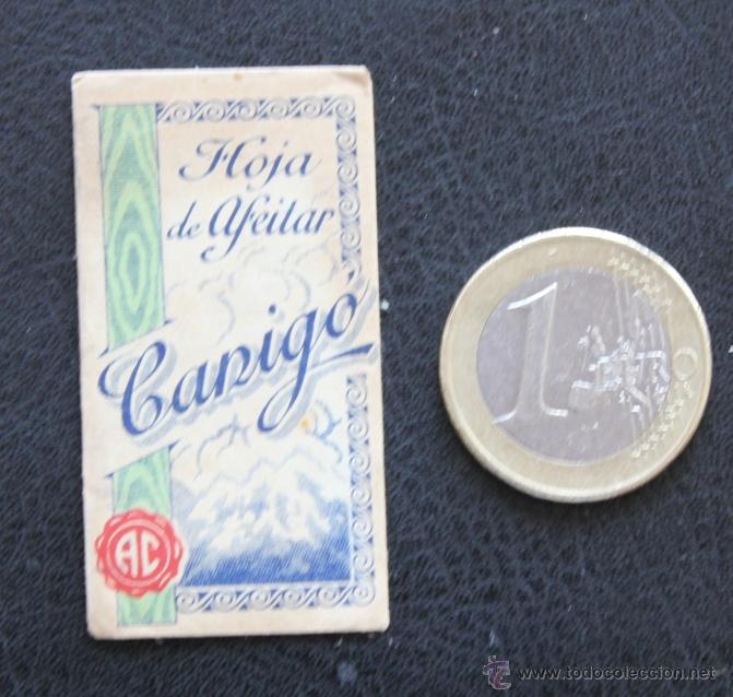 Antig&uuml;edades: CUCHILLA CANIGO BLADE HOJA DE AFEITAR - Foto 1