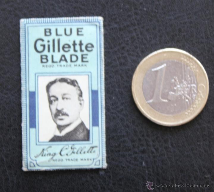 Antig&uuml;edades: CUCHILLA BLUE GILLETTE BLADE - Foto 1