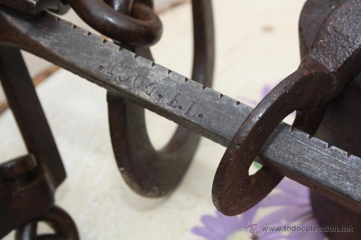 Antig&uuml;edades: ANTIGUA ROMANA DE 60 KILOS, 60 CMS. DE LARGA - Foto 4