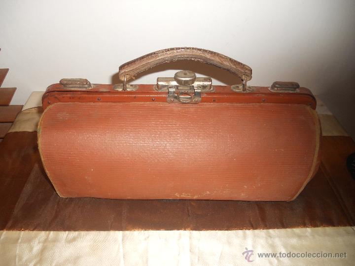 Antig&uuml;edades: ANTIGUO MALETIN BOLSO DE MEDICO - Foto 3
