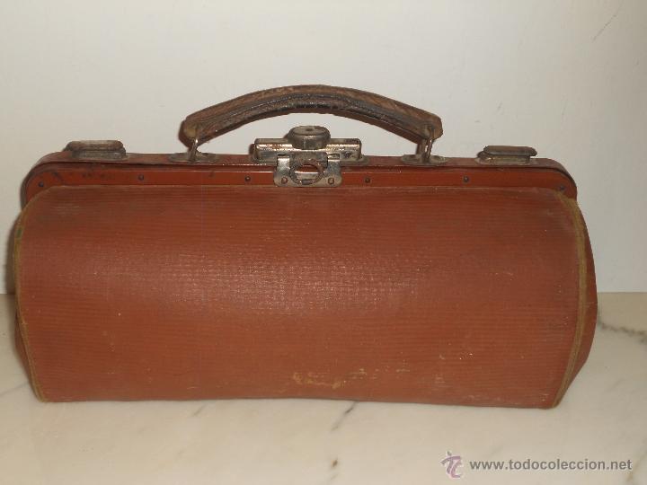 Antig&uuml;edades: ANTIGUO MALETIN BOLSO DE MEDICO - Foto 10