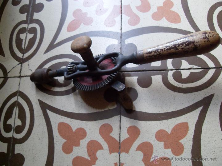 Antig&uuml;edades: antiguo taladro manual - Foto 2