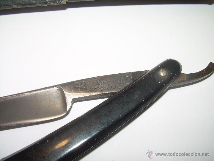 Antig&uuml;edades: ANTIGUA NAVAJA CON SU CAJA ORIGINAL......SOLINGEN. - Foto 1