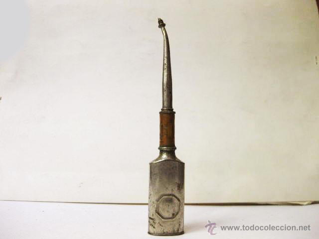 Antig&uuml;edades: ANTIGUA ACEITERA PARA ENGRASAR MECANISMOS - Foto 1