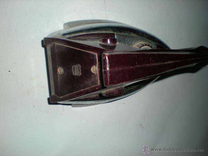 Antig&uuml;edades: Plancha solac 23x9cm sin cable - Foto 4
