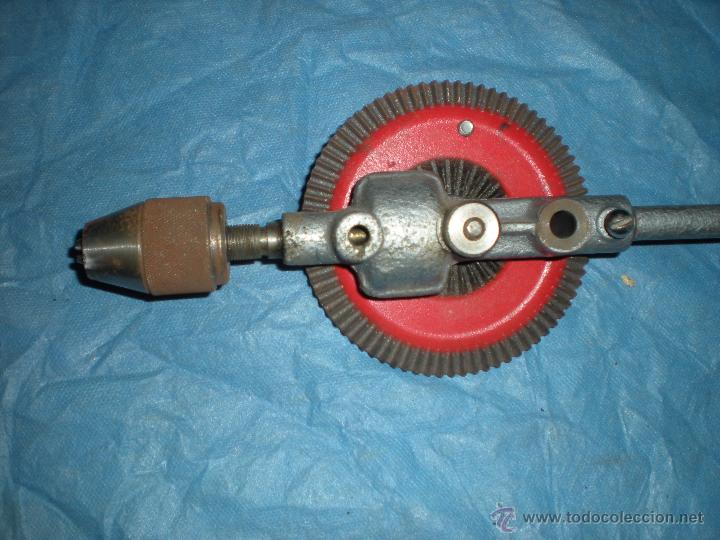 Antig&uuml;edades: Taladro mano marca ALCYON 35x12cm - Foto 2