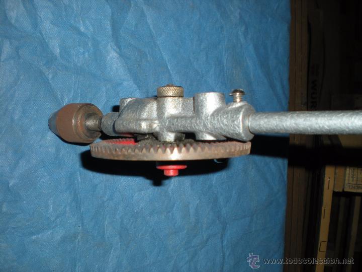 Antig&uuml;edades: Taladro mano marca ALCYON 35x12cm - Foto 4