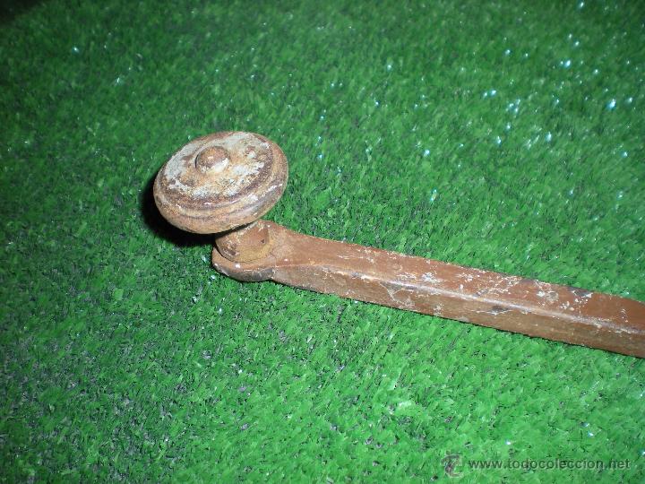 Antig&uuml;edades: Herraje puerta 36x6x2cm - Foto 2