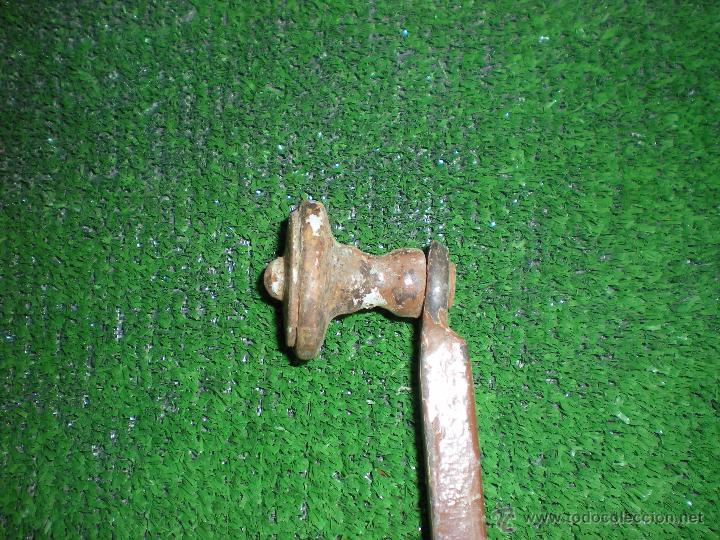 Antig&uuml;edades: Herraje puerta 36x6x2cm - Foto 5