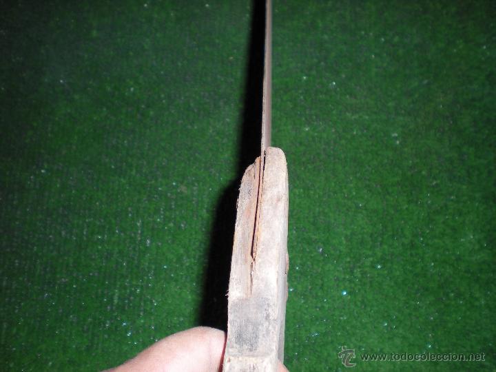 Antig&uuml;edades: Serrucho de mano 50x12cm - Foto 5