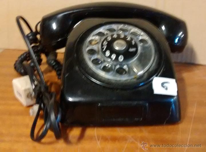 Tel&eacute;fonos: Tel&eacute;fono Ericson, adaptado enchufe actual - Foto 1