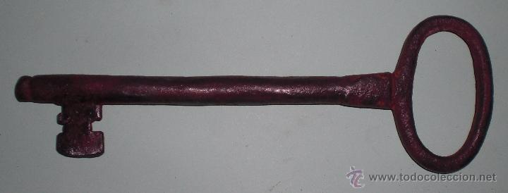Antig&uuml;edades: Antigua llave de forja zxy - Foto 1