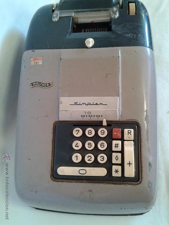 Antig&uuml;edades: REGISTRADORA ANTIGUA WALTHER - Foto 1