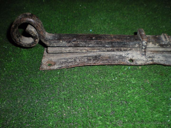 Antig&uuml;edades: Herraje puerta 36x6x3cm - Foto 3