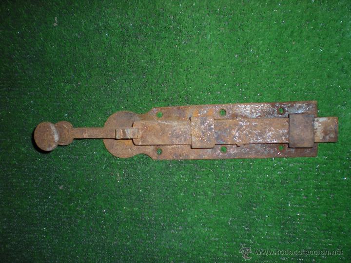 Antig&uuml;edades: Herraje puerta 28x6x2cm - Foto 1