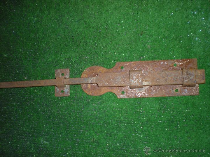 Antig&uuml;edades: Herraje puerta 58x6x2cm - Foto 2