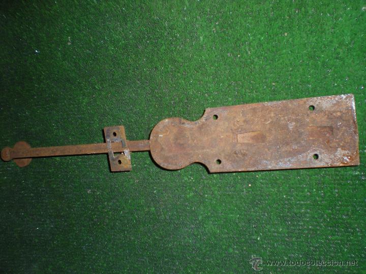 Antig&uuml;edades: Herraje puerta 58x6x2cm - Foto 5