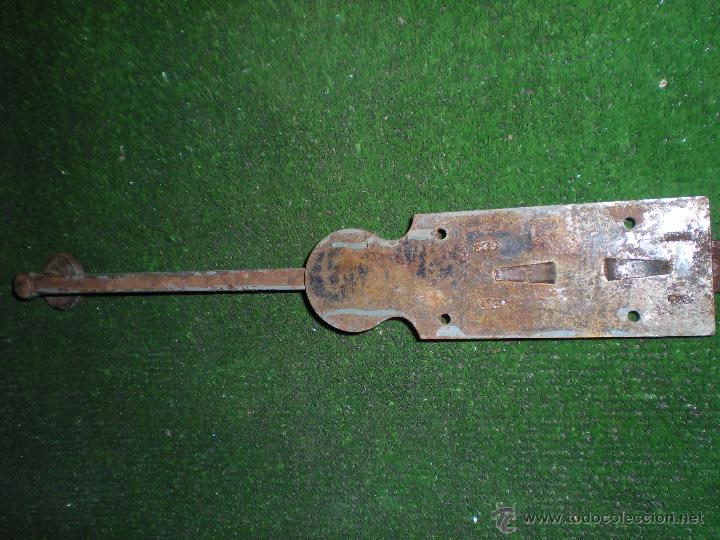Antig&uuml;edades: Herraje puerta 41x6x2cm - Foto 6