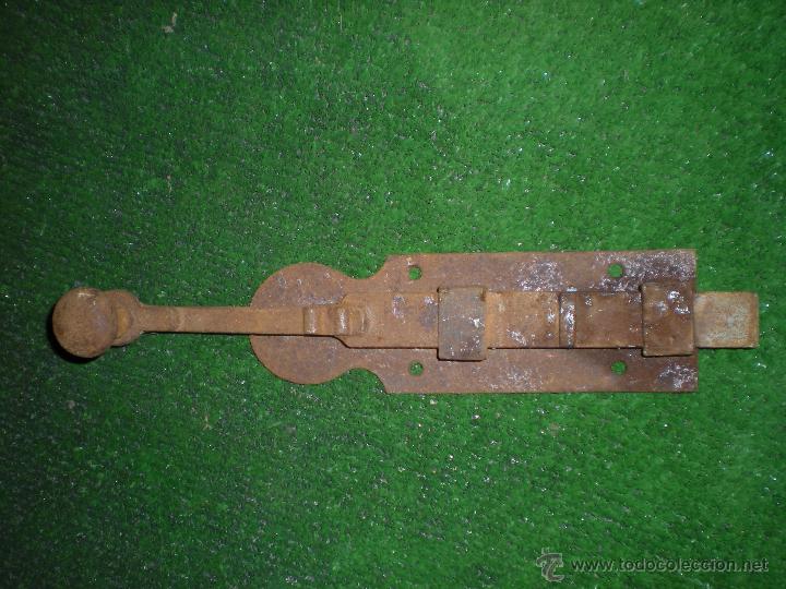 Antig&uuml;edades: Herraje puerta 28x5x2cm - Foto 2