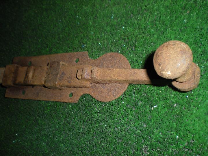 Antig&uuml;edades: Herraje puerta 28x5x2cm - Foto 5