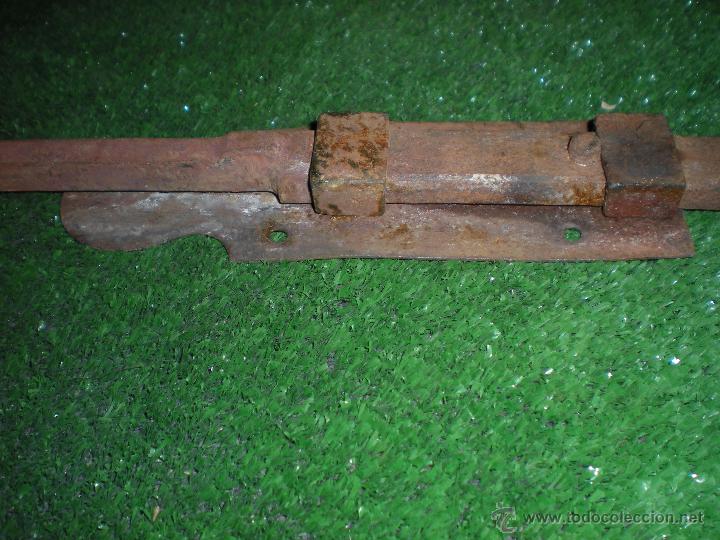 Antig&uuml;edades: Herraje puerta 50x6x2cm - Foto 3