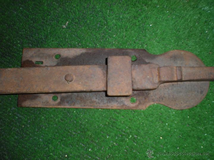 Antig&uuml;edades: Herraje puerta 41x6x2cm - Foto 4
