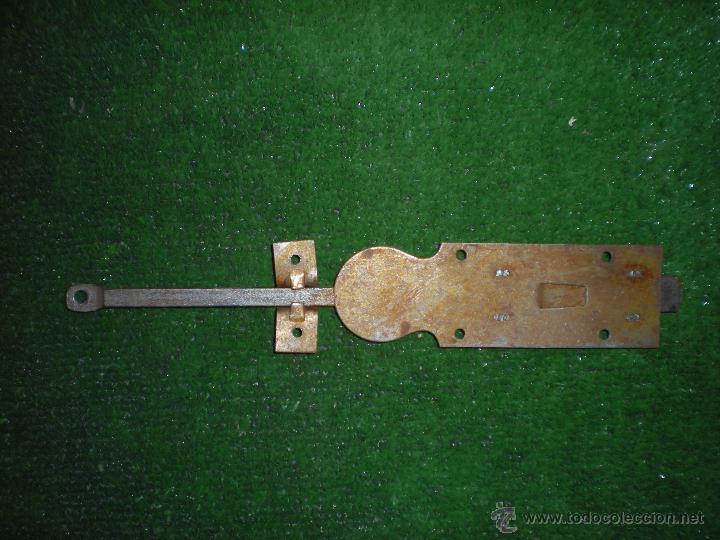 Antig&uuml;edades: Herraje puerta 30x5x2cm - Foto 3