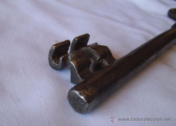 Antig&uuml;edades: LLAVE MUY ANTIGUA Y RARA , 22CM - Foto 6