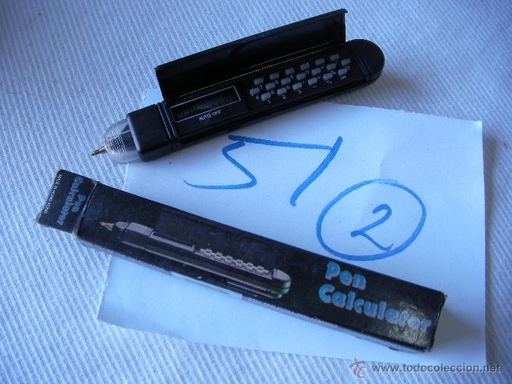 Antig&uuml;edades: ANTIGUO BOLIGRAFO CALCULADORA - Foto 1