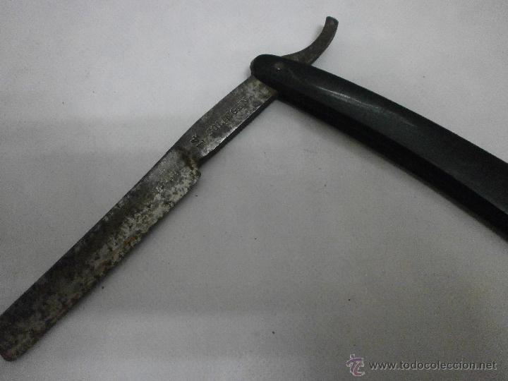 Antig&uuml;edades: NAVAJA DE AFEITAR SOLINGEN 14 - Foto 2