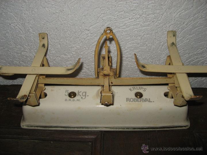 Antig&uuml;edades: ANTIGUA BALANZA DE COCINA KRUPS - Foto 4