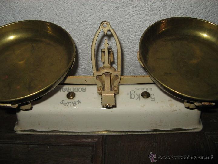 Antig&uuml;edades: ANTIGUA BALANZA DE COCINA KRUPS - Foto 5