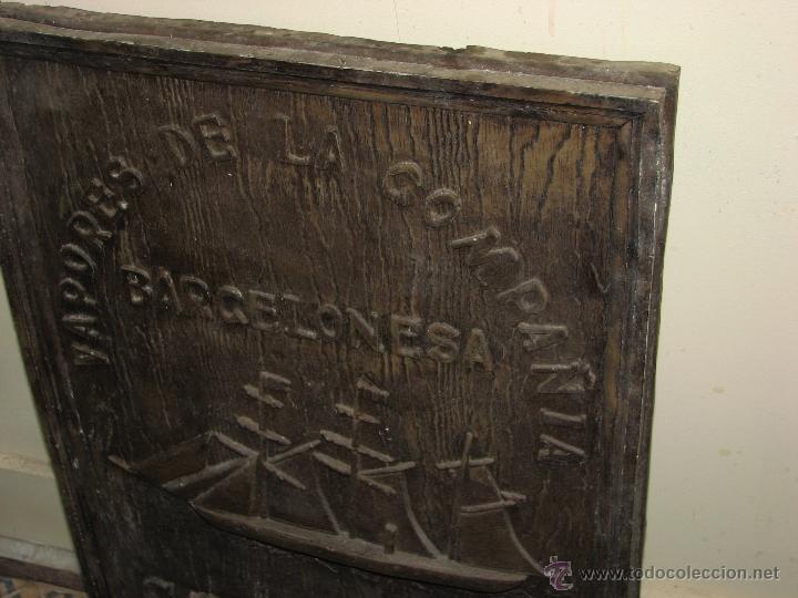 Antig&uuml;edades: CUADRO COMMEMORATIVO DEL VAPOR CRISTOBAL COL&Oacute;N - Foto 14