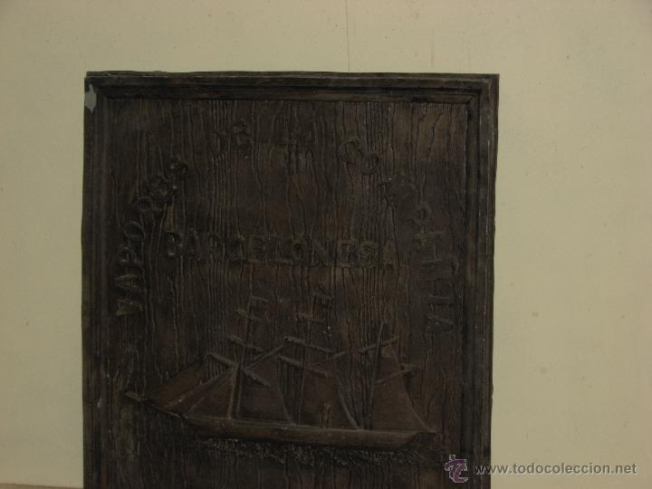 Antig&uuml;edades: CUADRO COMMEMORATIVO DEL VAPOR CRISTOBAL COL&Oacute;N - Foto 17