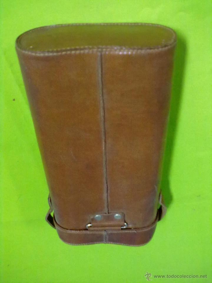Antig&uuml;edades: FUNDA CUERO BINOCULARES PRISMATICOS. - Foto 4