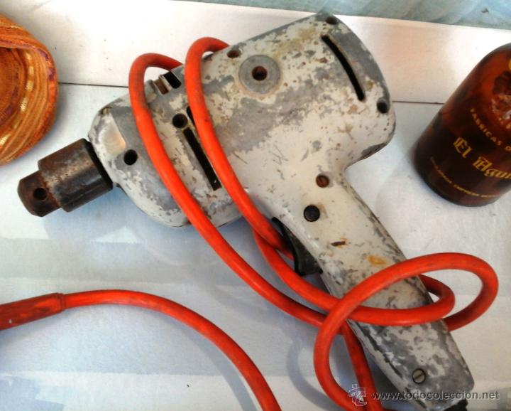Antig&uuml;edades: TALADRADORA EL&Eacute;CTRICA. VIEJA. - Foto 1