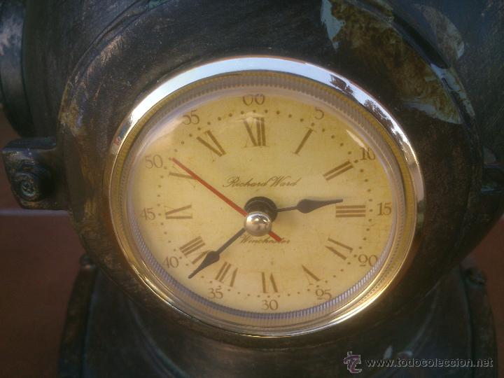 Antig&uuml;edades: ESCAFANDRA EN RESINA CON RELOJ - Foto 6