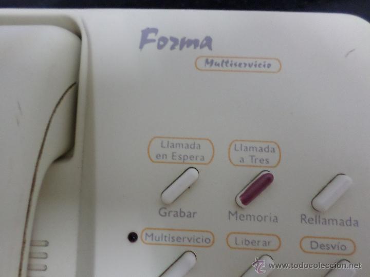 Tel&eacute;fonos: TELEFONO MODELO FORMA - Foto 2