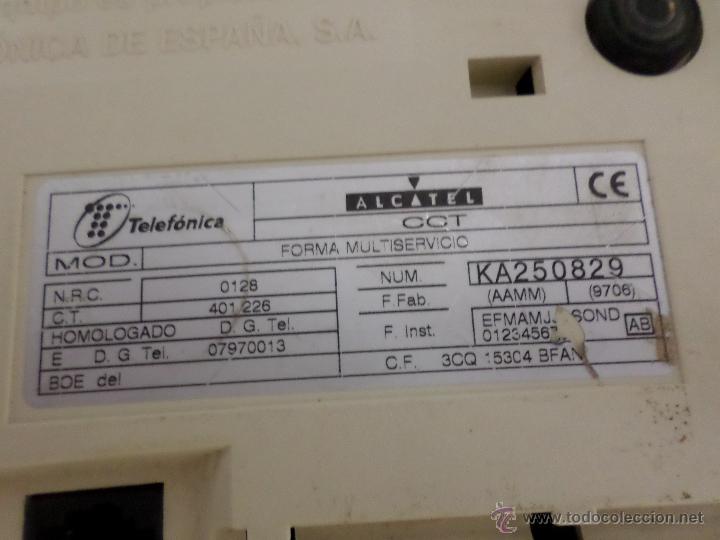 Tel&eacute;fonos: TELEFONO MODELO FORMA - Foto 6