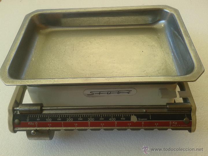 Antig&uuml;edades: B&Aacute;SCULA MANUAL MARCA STUBE - Foto 1