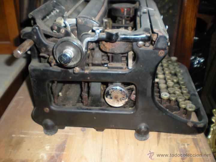 Antig&uuml;edades: M&aacute;quina de escribir marca IDEAL - Foto 3