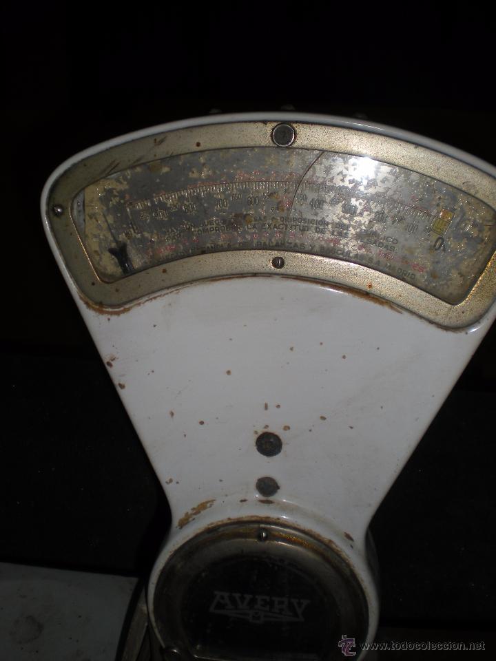 Antig&uuml;edades: B&aacute;scula AVERY 55x25x60cm - Foto 2