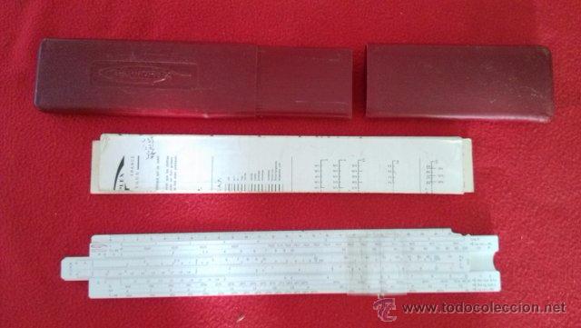 Antig&uuml;edades: ANTIGUA REGLA DE CALCULO RAPHOPLEX 1600 - Foto 1