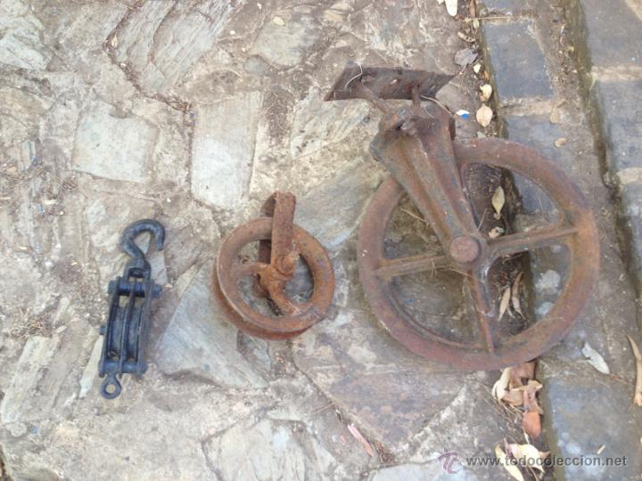 Antig&uuml;edades: Lote de 3 carruchas antiguas - Foto 1