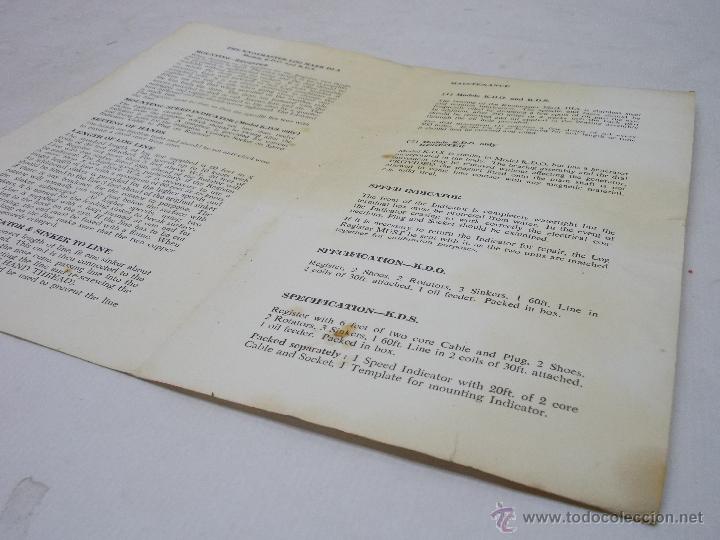Antig&uuml;edades: CORREDERA WALKERS KNOTMASTER, INSTRUCCIONES - Foto 3