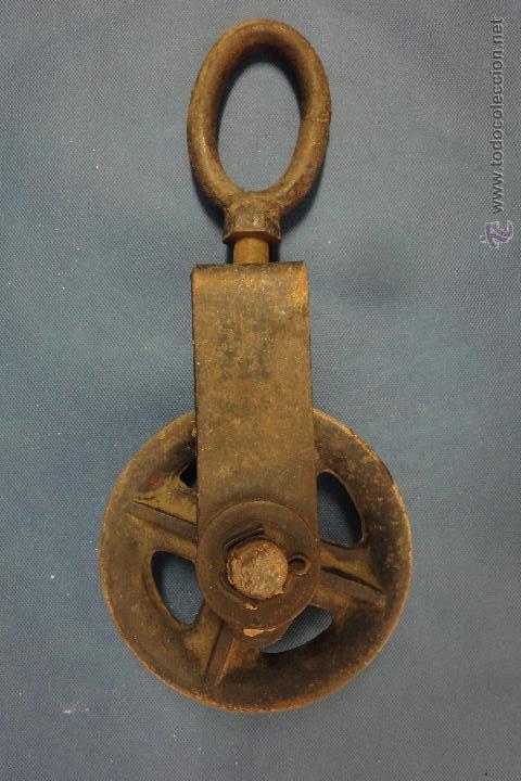 Antig&uuml;edades: POLEA  ANTIGUA - Foto 1