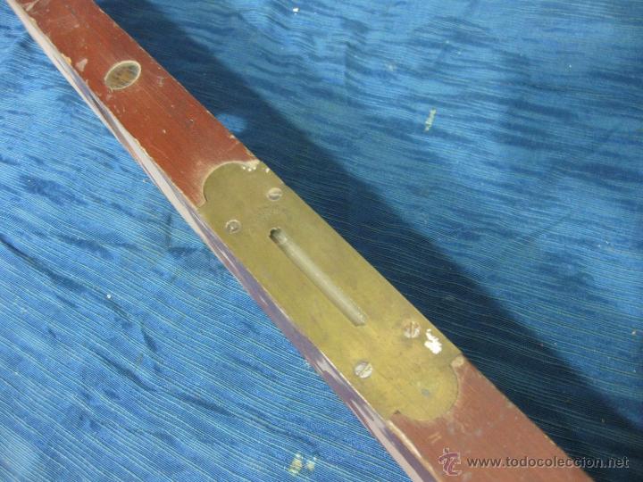 Antig&uuml;edades: REGLA DE MADERA Y NIVEL DE LA MARCA STANLEY RULE AND LEVEL - Foto 2