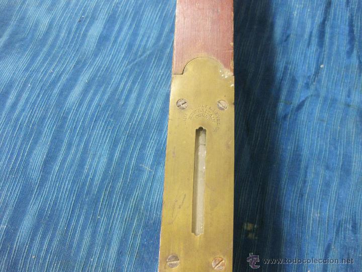 Antig&uuml;edades: REGLA DE MADERA Y NIVEL DE LA MARCA STANLEY RULE AND LEVEL - Foto 4